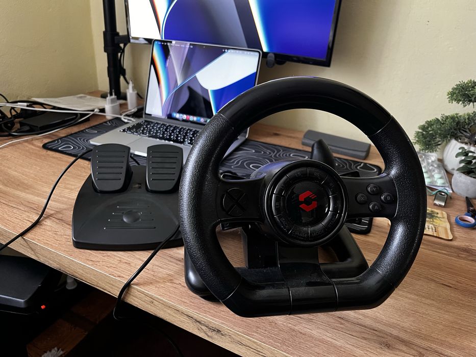 Руль ігровий Speedlink BLACK BOLT RACING WHEEL, black
