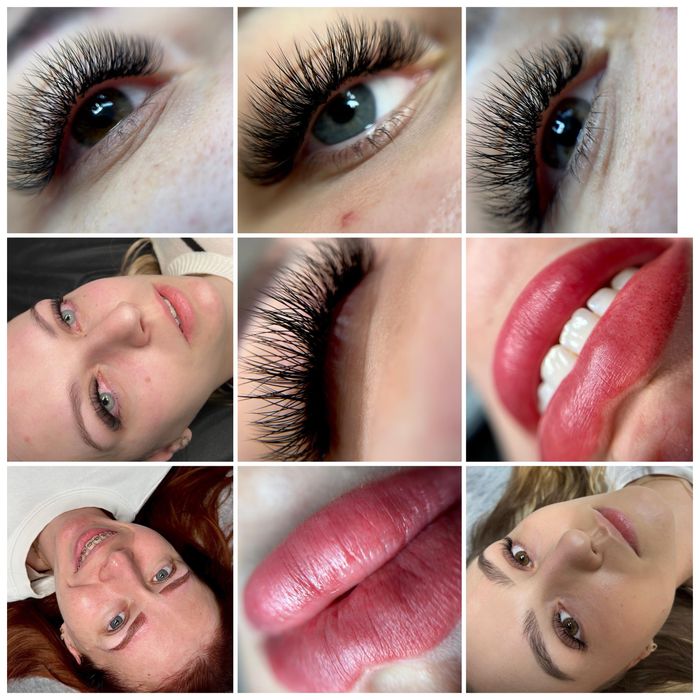 Przedłużenie rzes/ stylizacja brwi/ makijaż permanentny