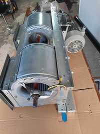 Ventilador extractor de 2 turbinas  duplo de correias com motor 380 v