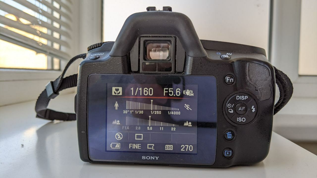 SONY A290 Зеркальный фотоаппарат