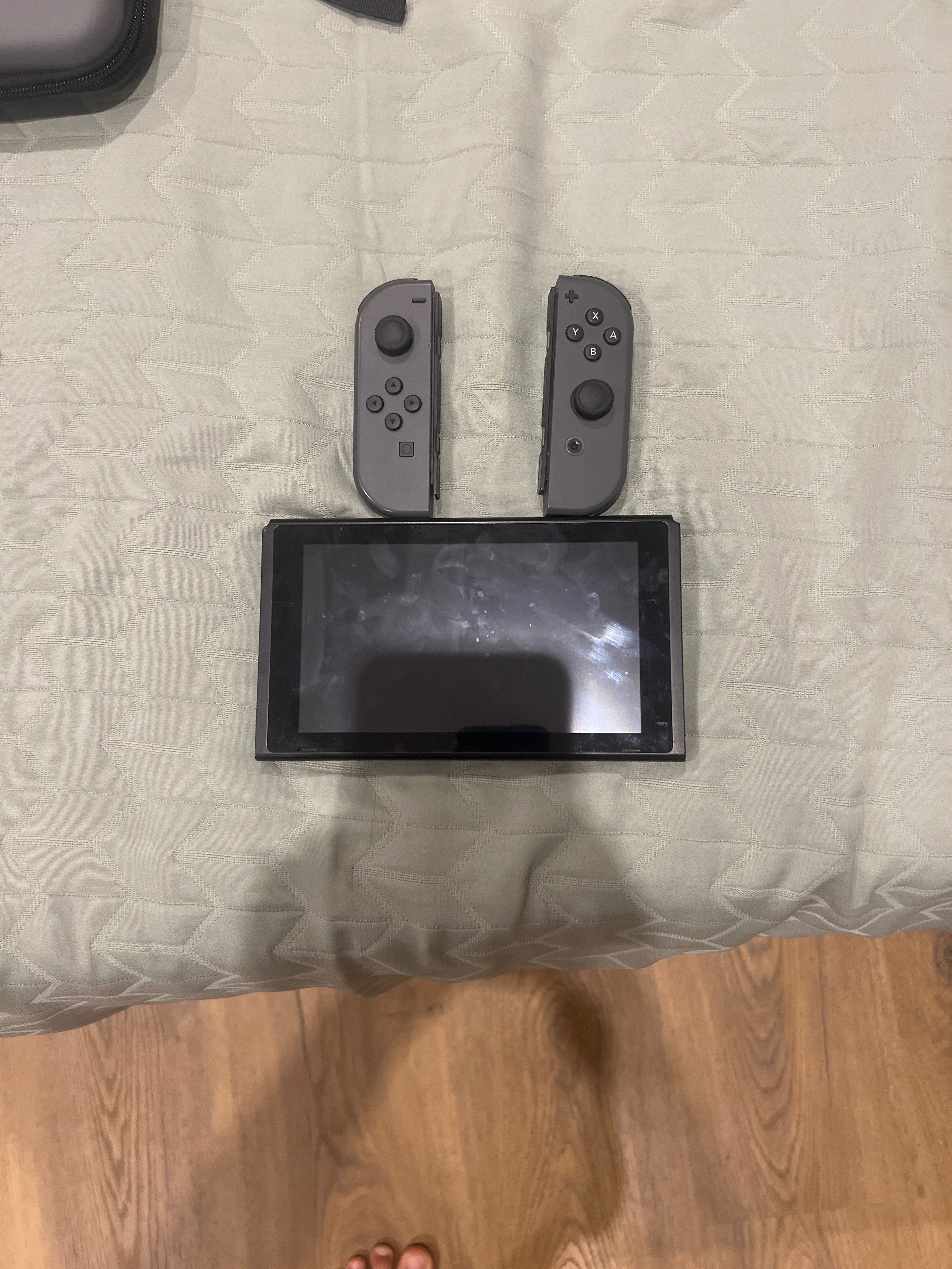 Nintendo switch cinza2021