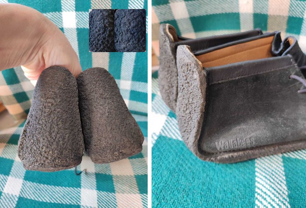 mokasyny trzewiki loafersy  Clarks Originals Buty Chukka Wallabee