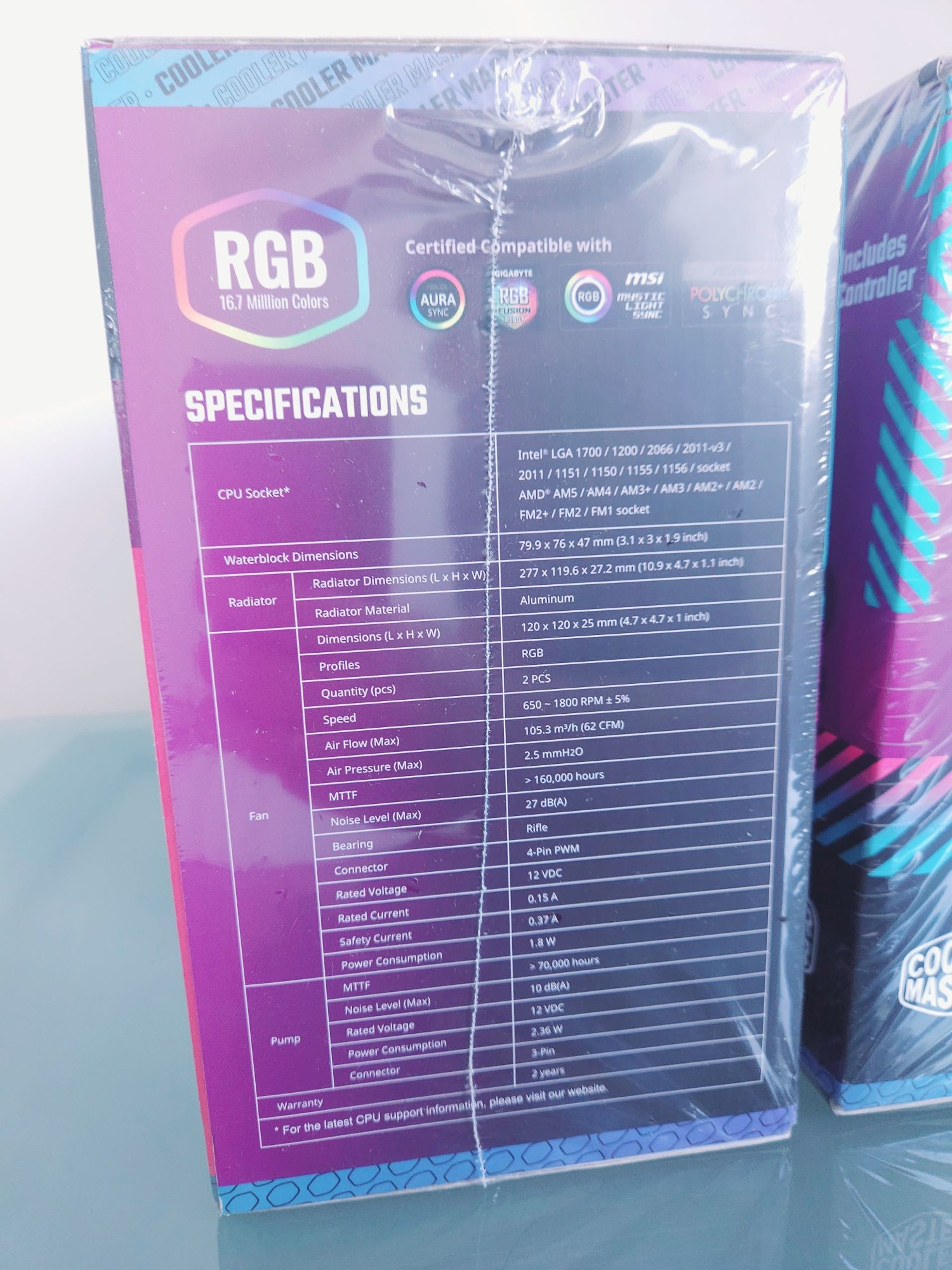 Cooler Master Masterliquid ML240L v2 RGB система рідинного охолодження