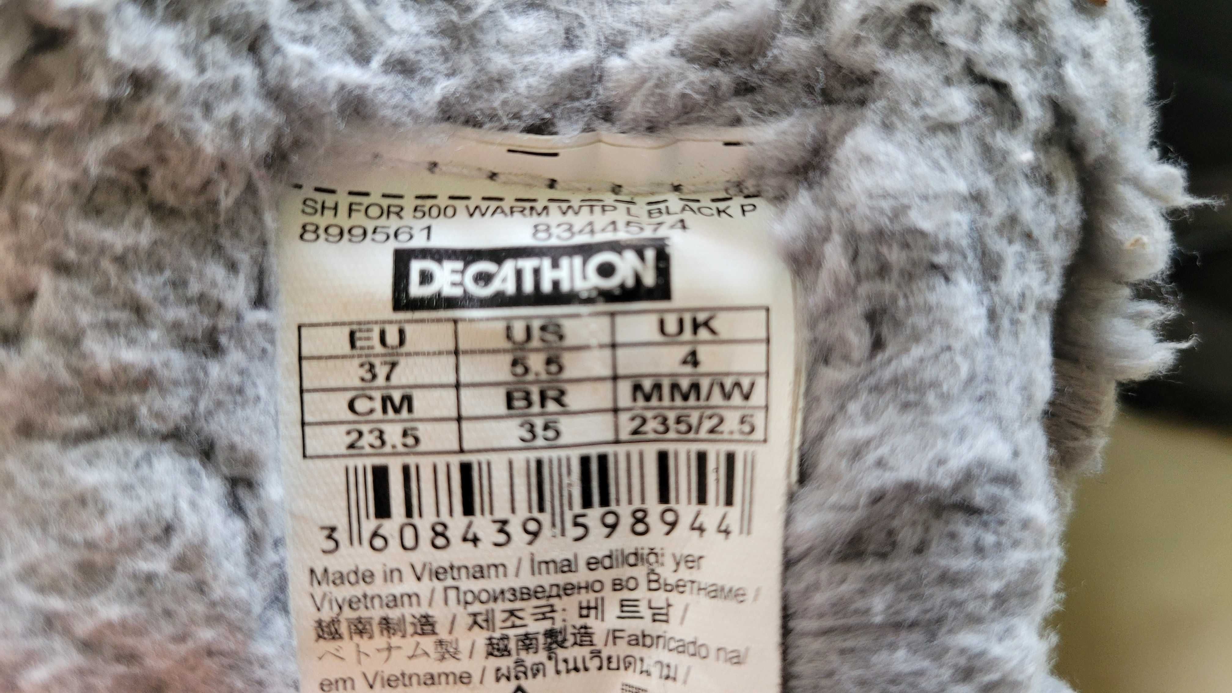 Buty zimowe Quechua / Decathlon rozm. 37