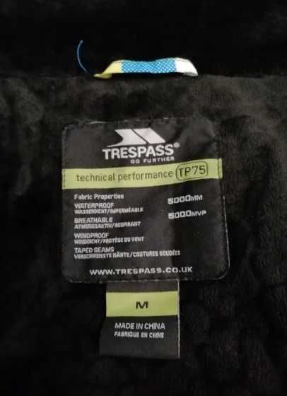 Trespass Heston - TP75 Tres-Tex Męska Kurtka Narciarska Snowboardowa M