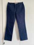 NOWE granatowe nowe spodnie Bootcut rozm 42