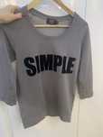 Nowa Bluzka Simple, XS/S