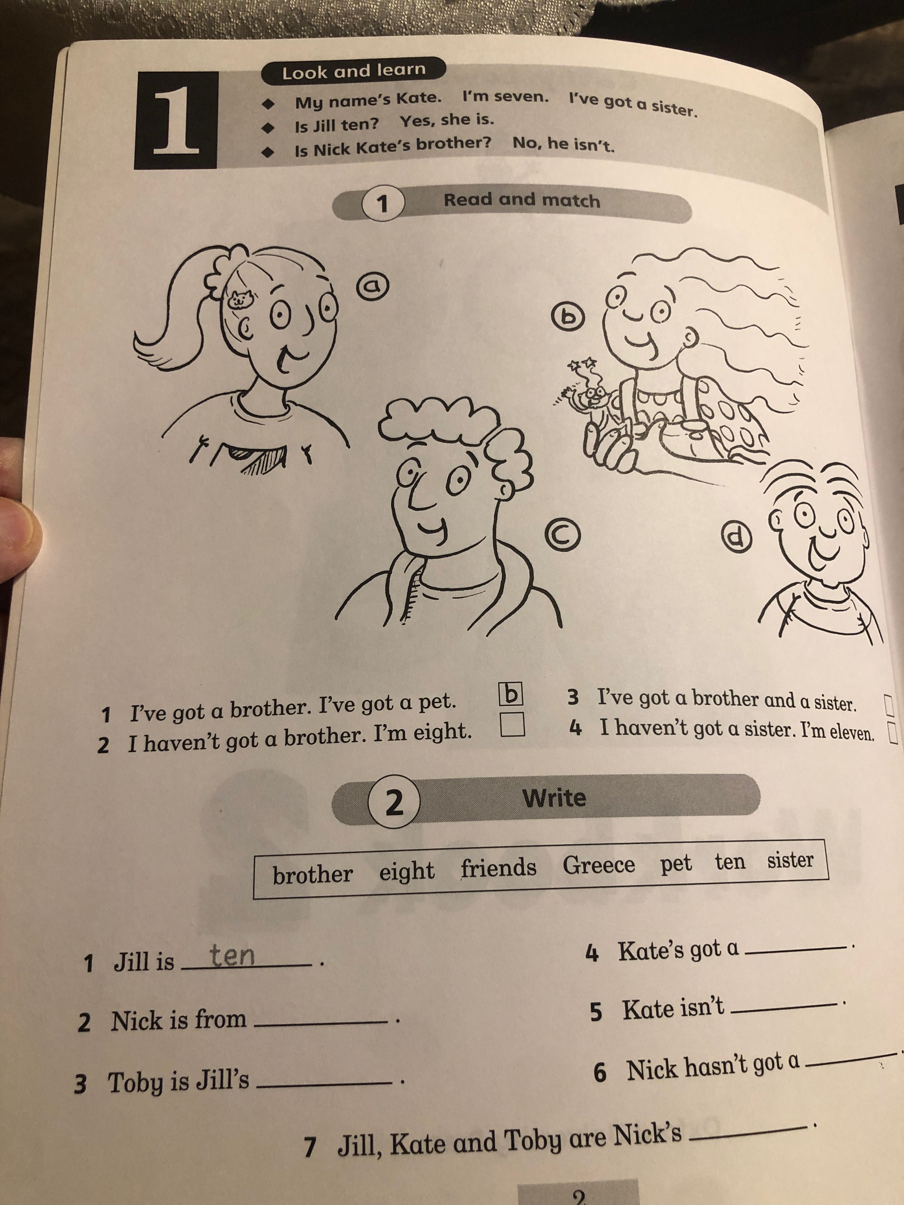 You and Me. 2 Workbook