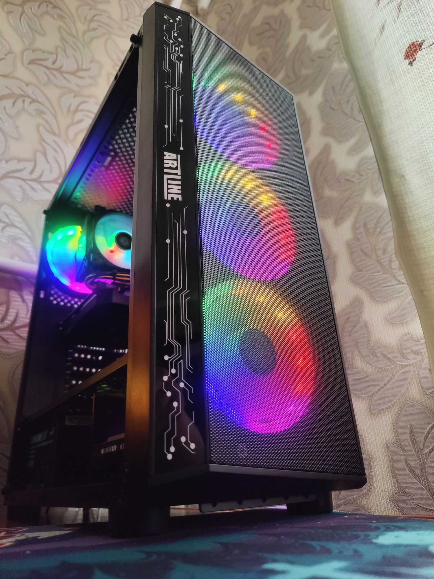 Игровой ПК ARTLINE +Монитор/ GTX 1650/ i5-9500f/16 OZU/SSD+HDD
