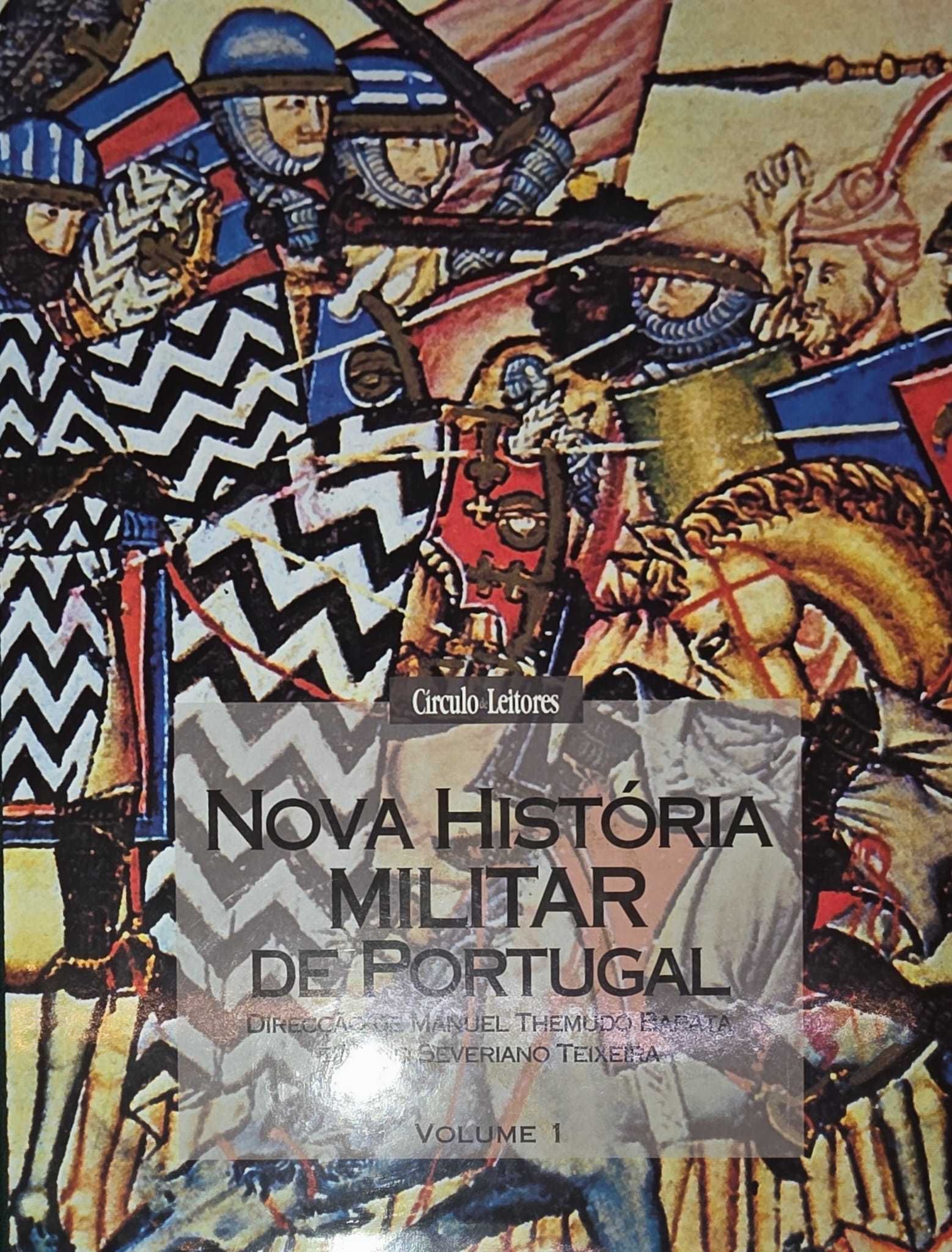 Livro - Nova Historia Militar de portugal - Manuel Barata - SD