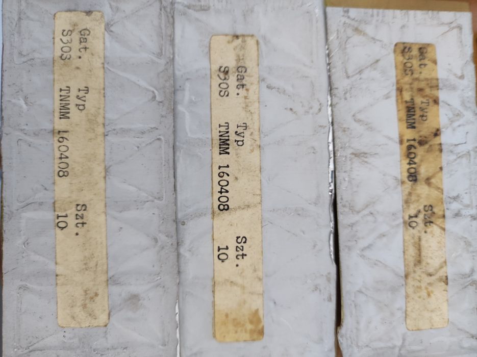 Płytki do noży tokarskich