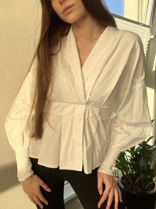 Elegancka biała bluzka Laurella