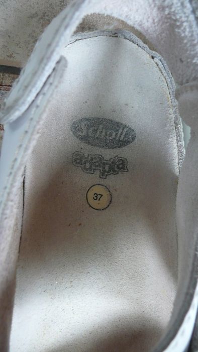 OKAZJA! piękne białe sandały SCHOLL 37 sandałki