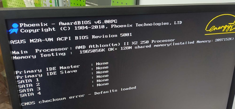 Комплект Asus M2A-VM, AMD Athlon II X2 250, 2 ГБ