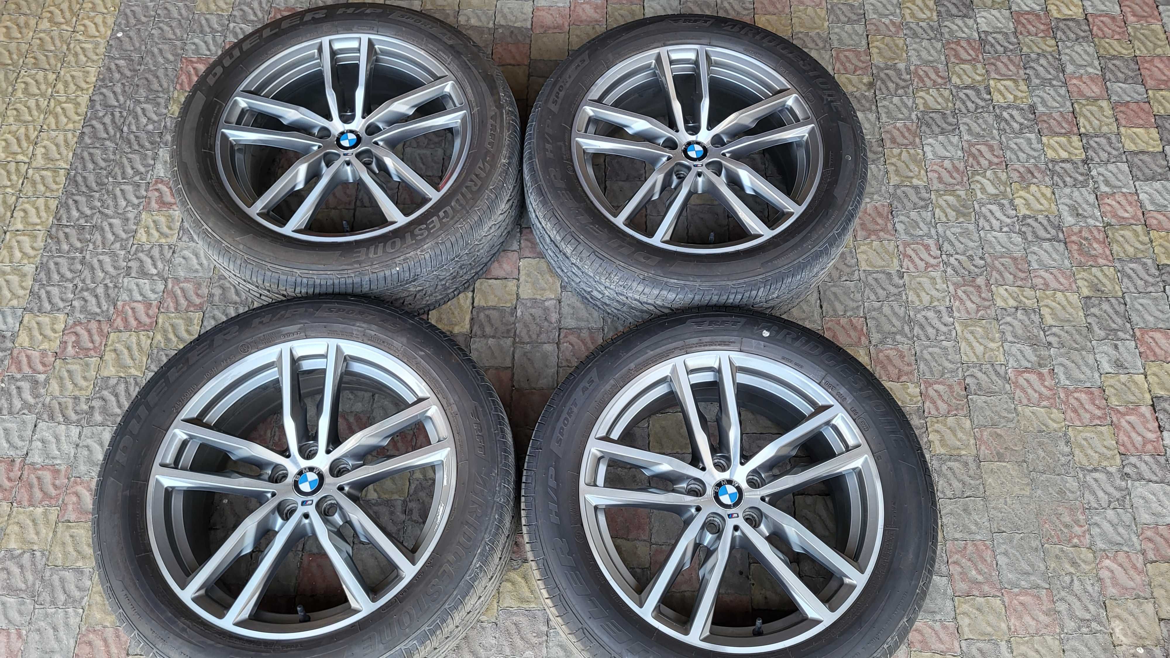 Колеса Bmw X3 G01 X4 G02 диски 698M R19 титани м-пакет 2022 рік