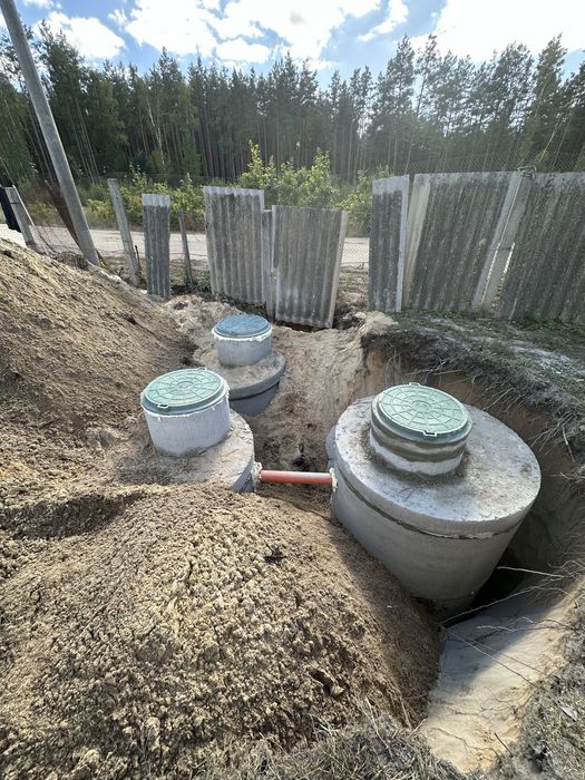 Встановлення септика під ключ без запаху і проблем