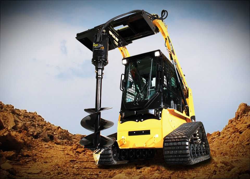 Гидровращатель Бур Ямобур Гидробур DIGGA PDX2-PD-4 для BOBCAT CAT JCB