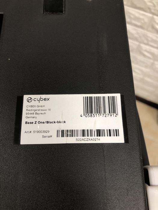 База isofix для автокрісла cybex cloud z