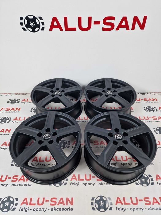 NOWE alufelgi LEXUS 18" 5x114,3 ES,GS,IS,RC,UX Czarny