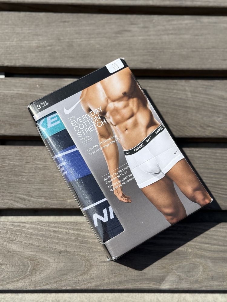 Труси Nike Dri-FIT Trunk 3-Pack [0000KE1008-U9G] оригінал