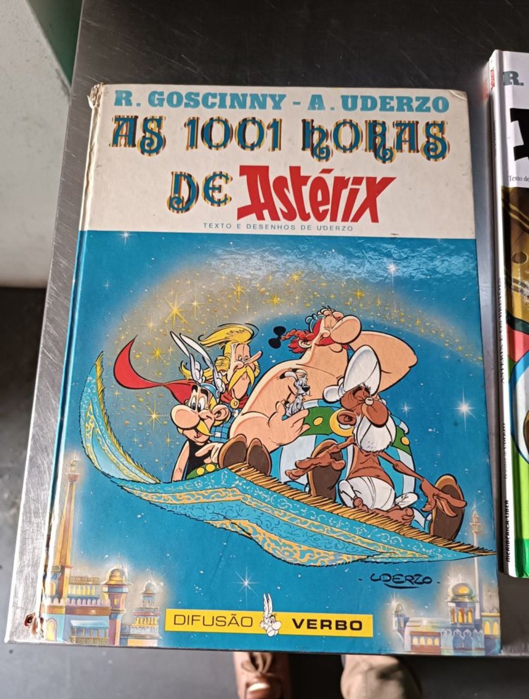 Livro Asterix As 1001 horas de Asterix