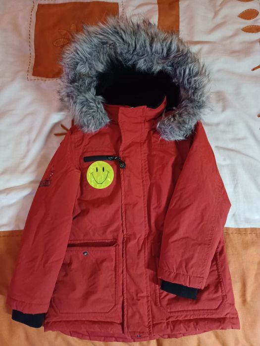 Зимова куртка на хлопчика 4-5 років