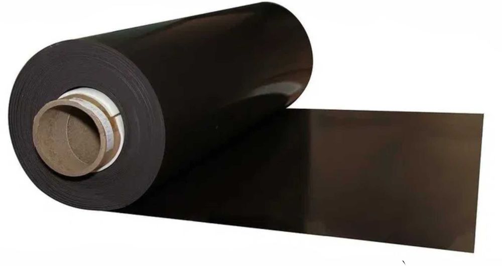 Магнитный винил в рулоне, без клеевого слоя. Толщина 0,4 мм