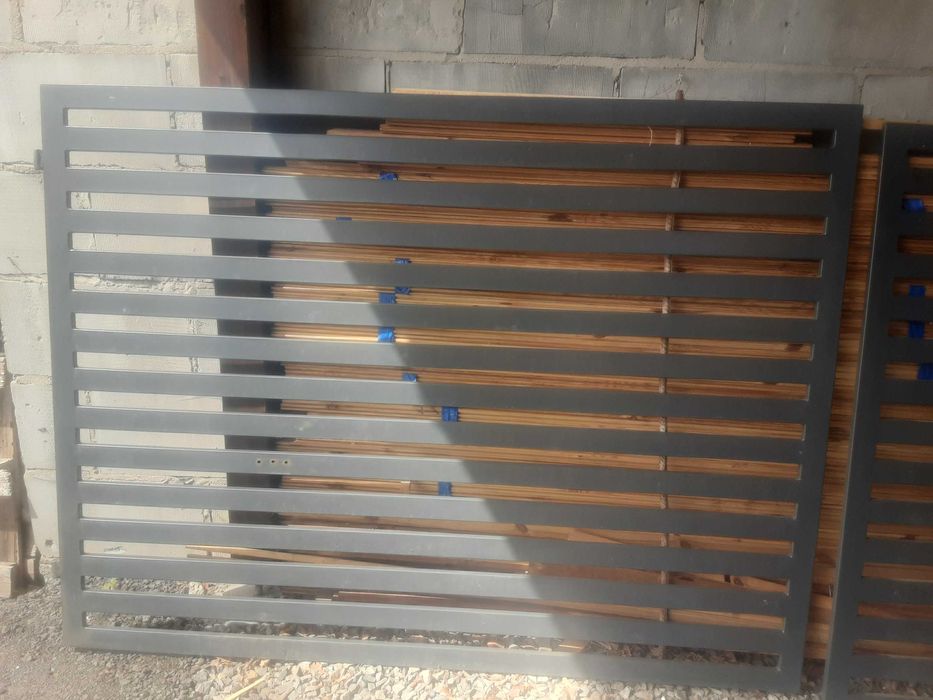 Brama dwuskrzydłowa 4m  szerokość,  1,5m wysoka