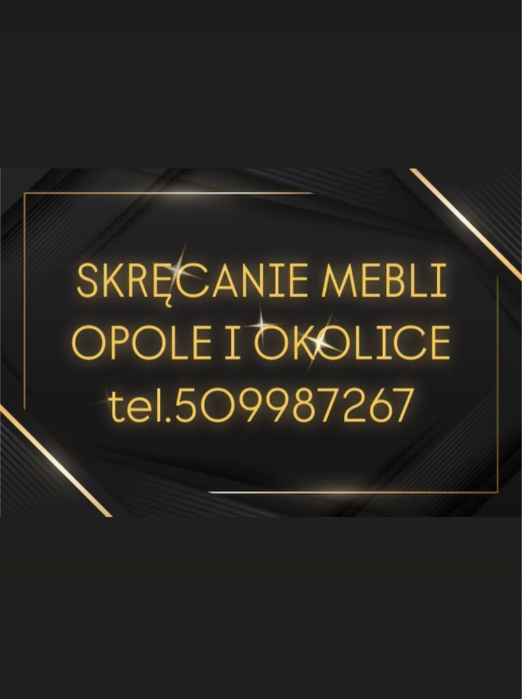 Skręcanie mebli Opole i okolice (Ikea itp.)