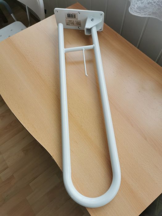 Uchwyt łazienkowy uchylny dla inwalidy
