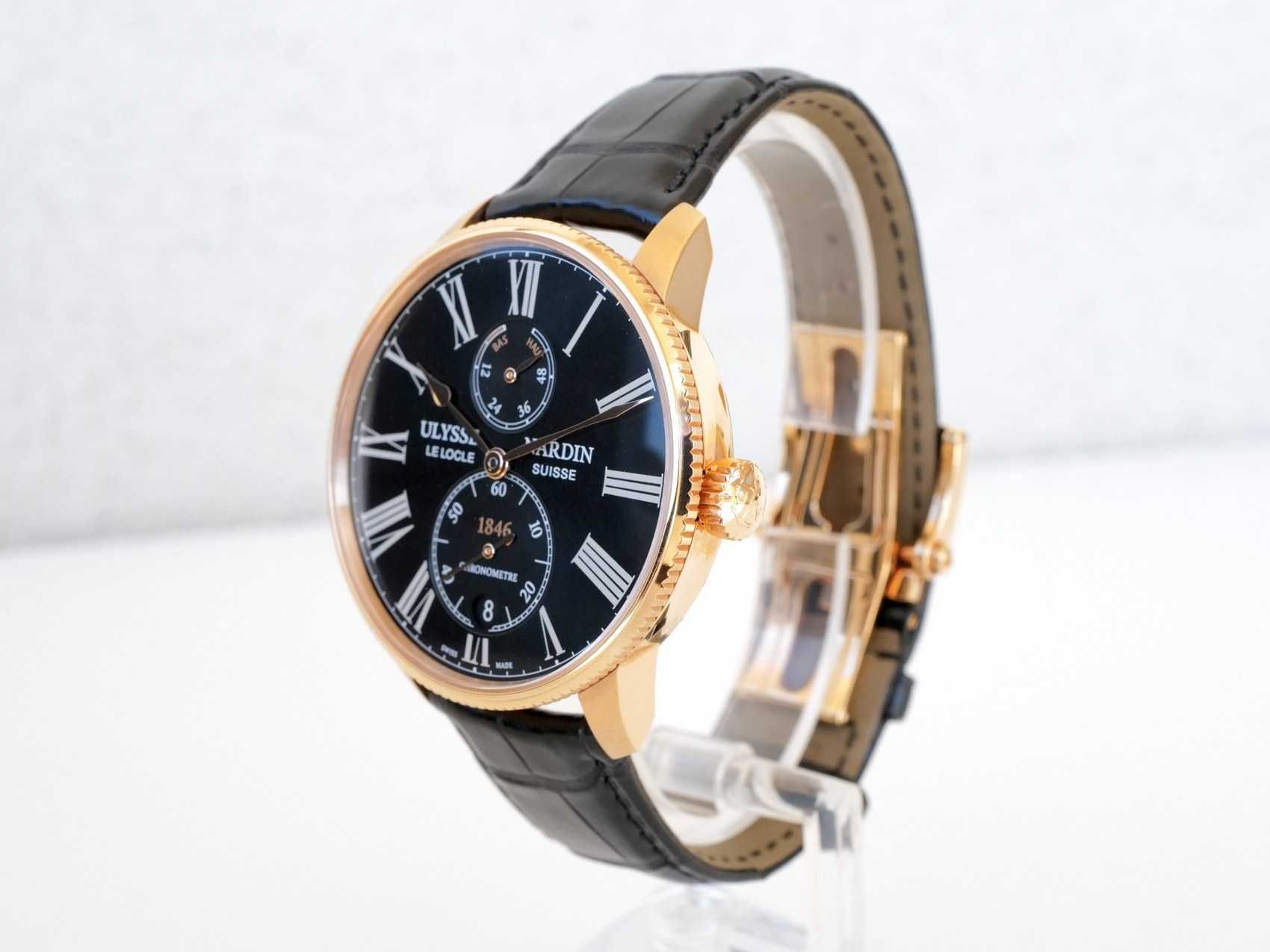 Ulysse Nardin Marine Torpilleur 18K Rose Gold 42mm