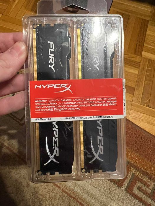 Kingston HyperX DDR3 16gb 1600 Pamięć RAM