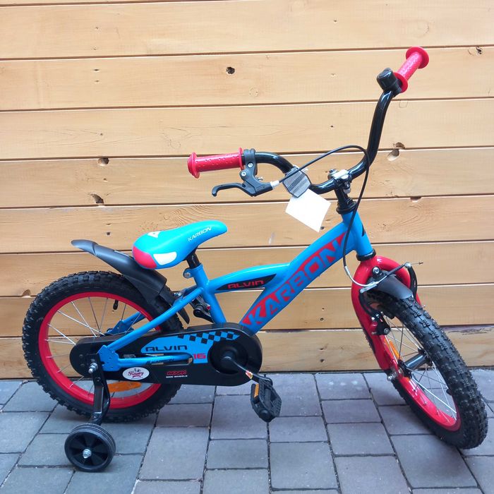 Rower dziecięcy KARBON ALVIN 16 cali  niebiesko-czerwony