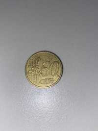 Moneta 50 euro francja 2001