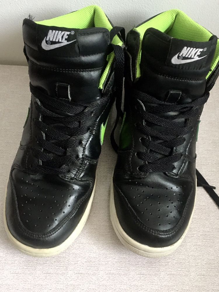 Nike  Dunk High Electric Green rozm. 37,5