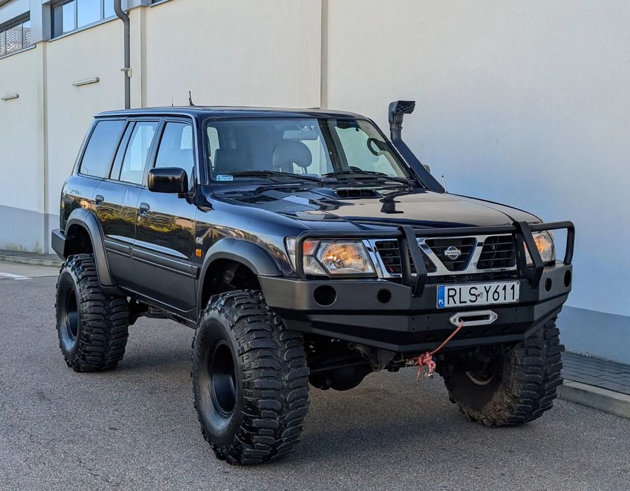 Nissan Patrol Y61 LONG Bardzo zdrowy LIFT 6 cali Koła 37 cali Off Road