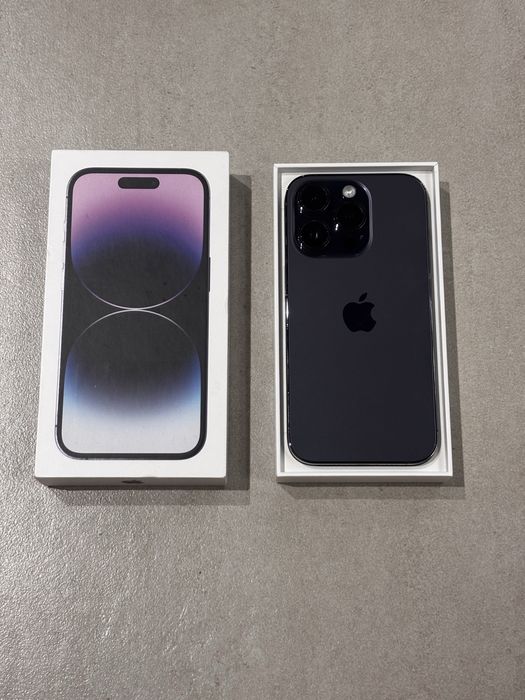 Iphone 14 pro jak nowy (z najdroższym szklem ochronnym)