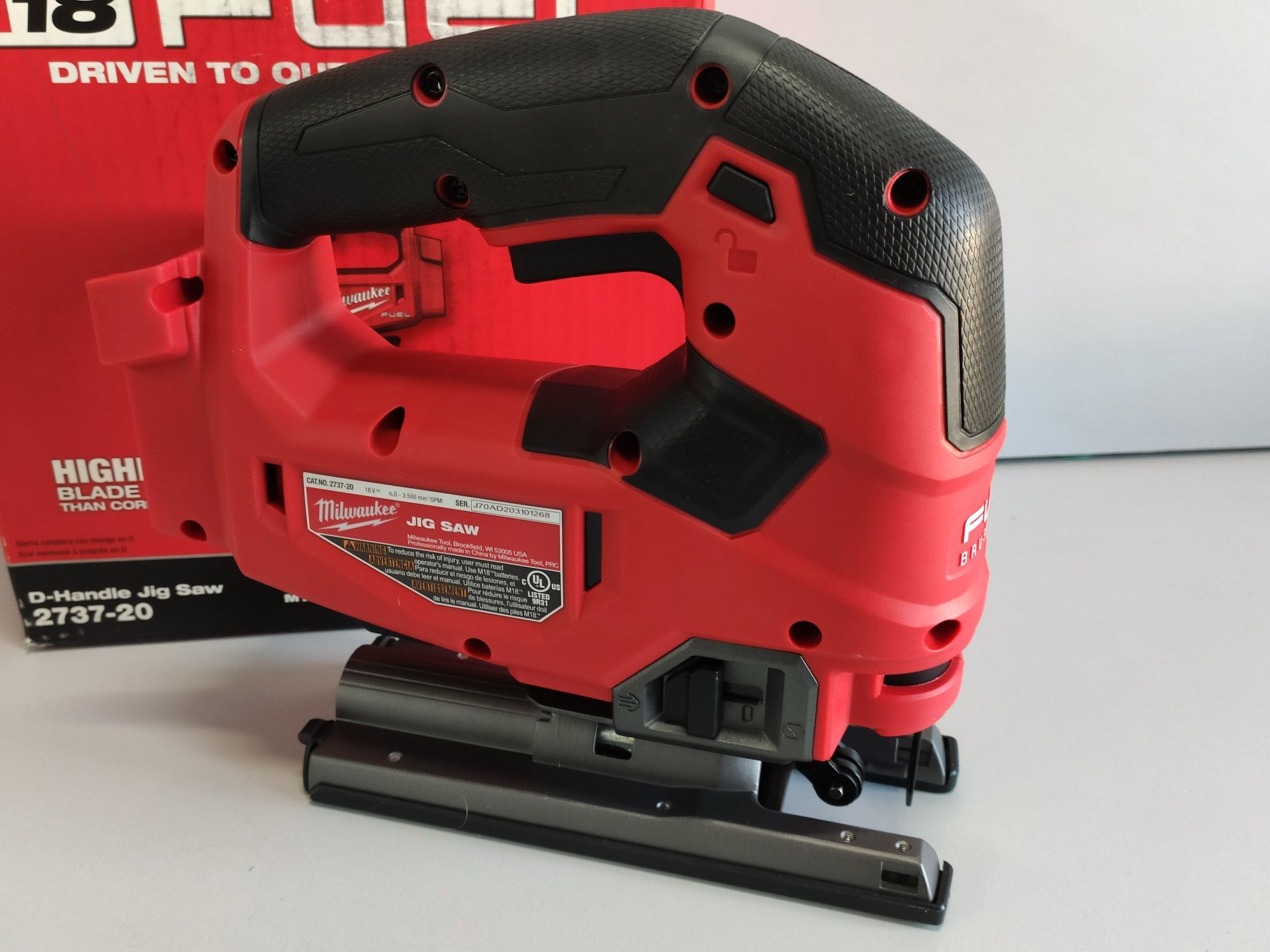 Milwaukee M18 Fuel 2737-20 лобзик аккумуляторный Оригинал США