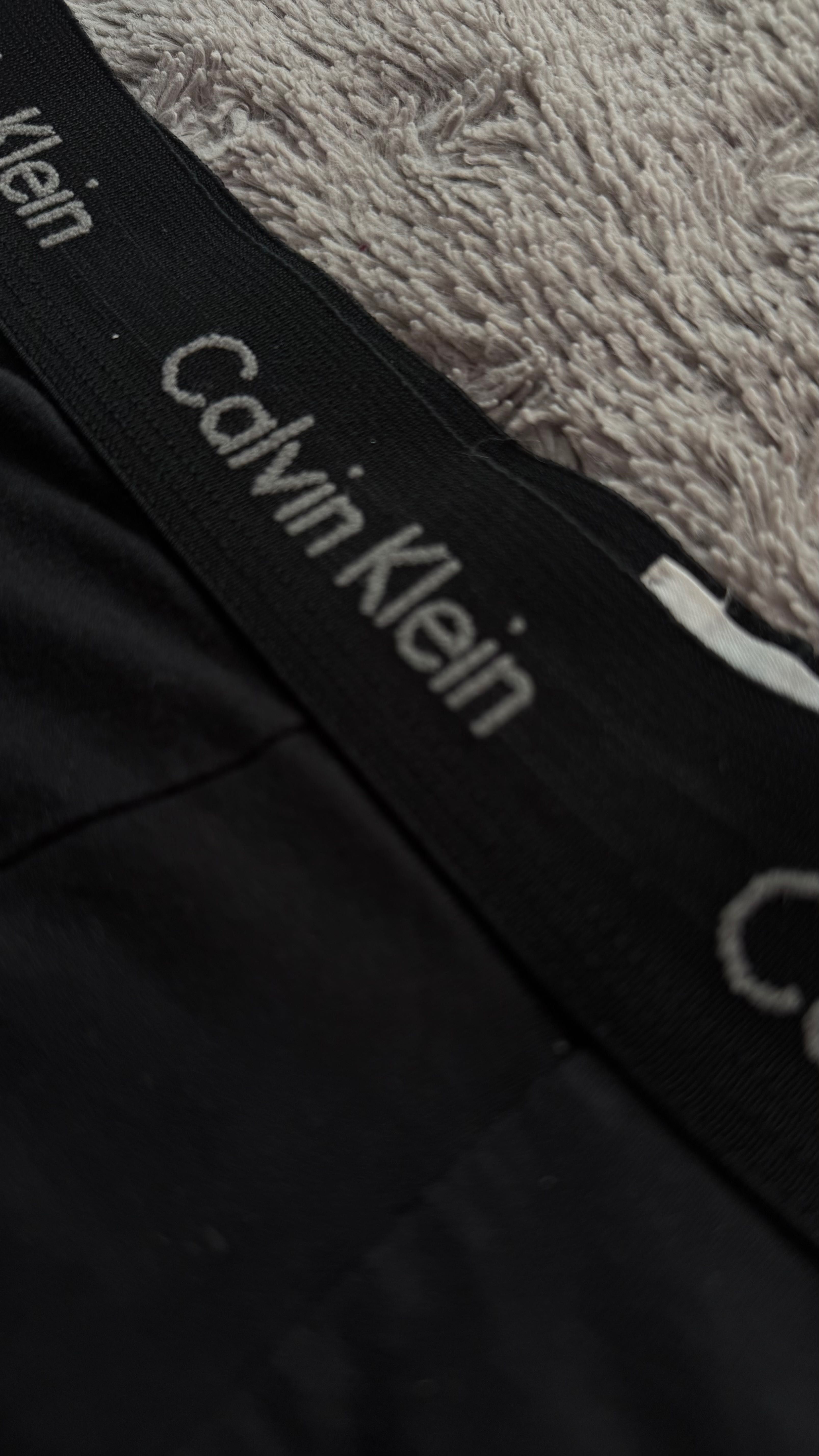 Majtki Calvin Klein czarne bokserki spodenki slipki męskie L