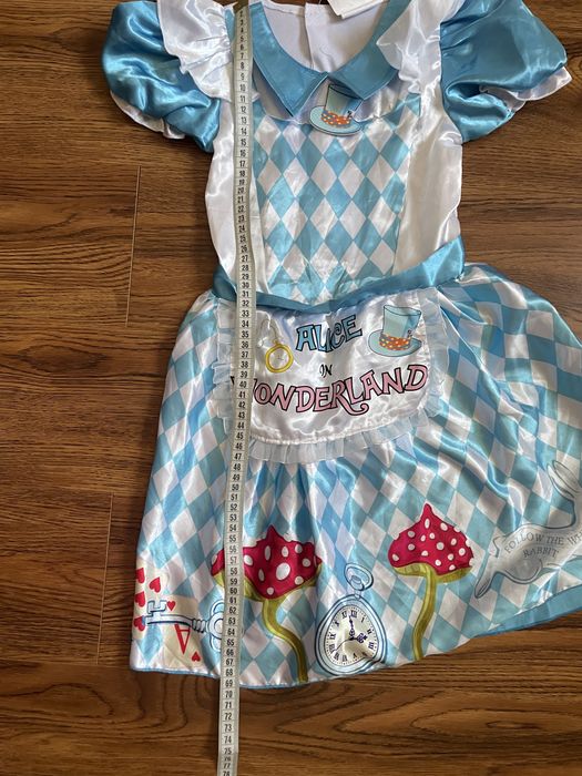 Костюм карнавал сукня платье Аліса в краіні див Алиса в стране чудес
