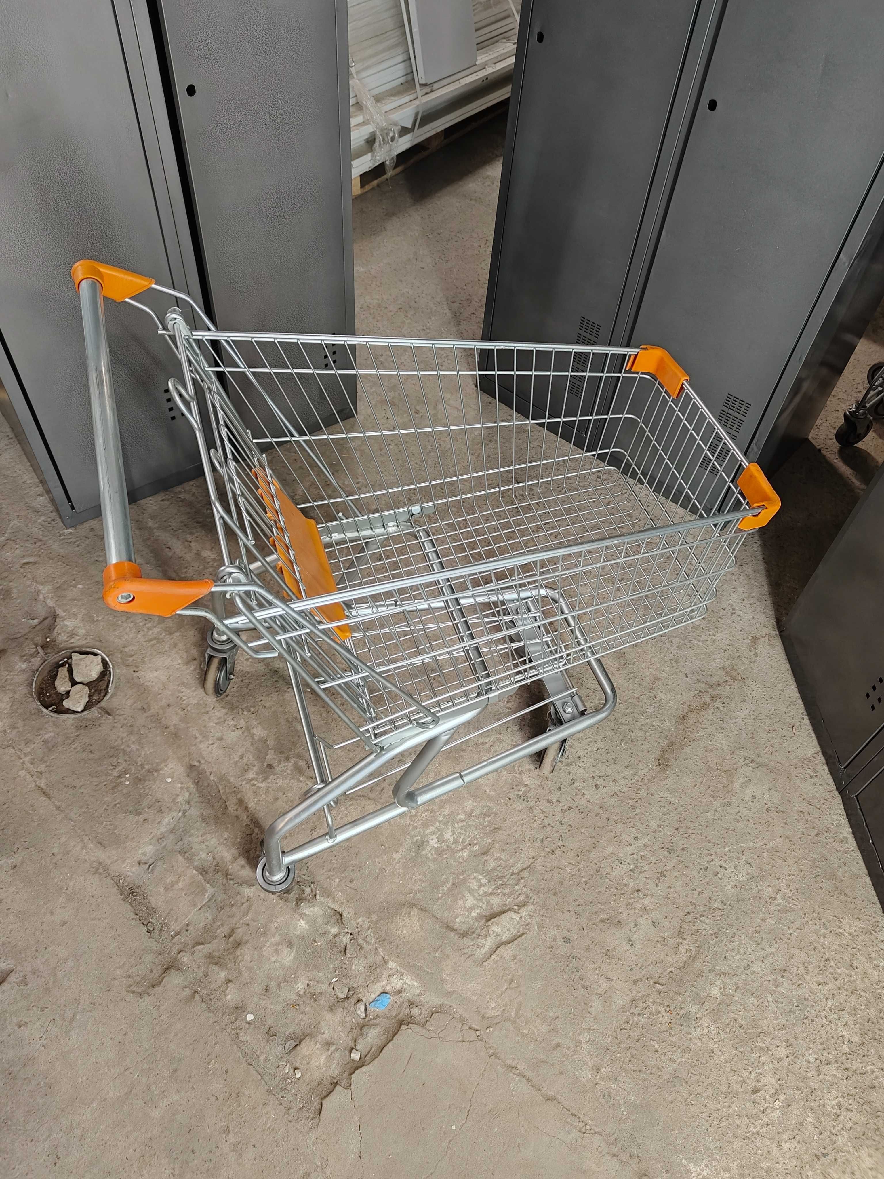 Візок 80л для супермаркету бу , тележка для магазинубу , візок покупця
