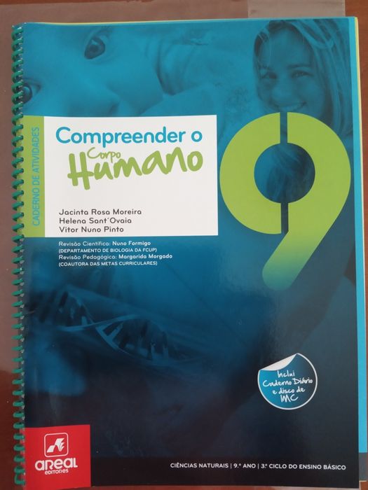 Caderno actividades "Compreender o corpo humano" 9º ano