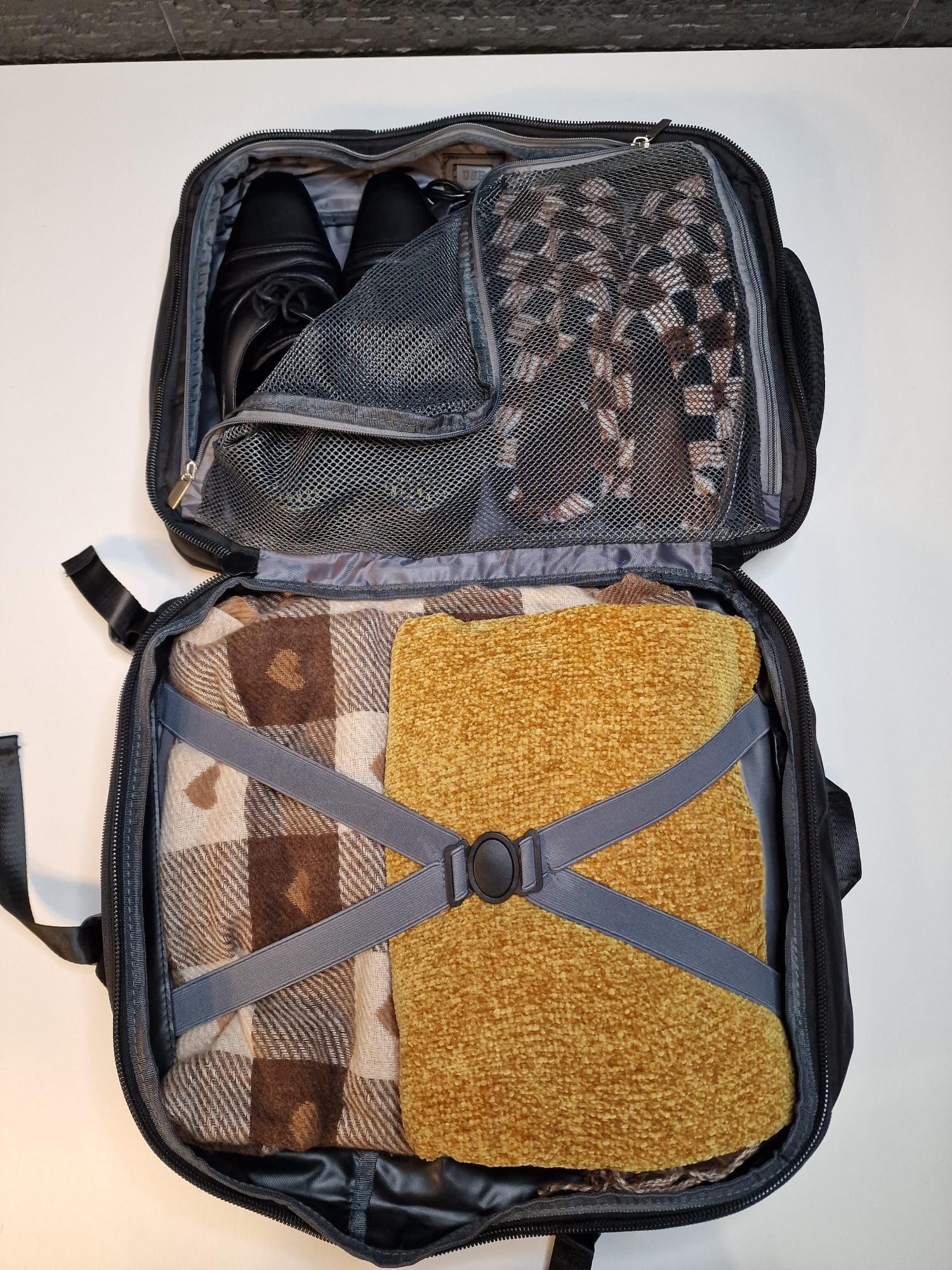 Mochila Mala Avião Cabine Ryanair easyJet V/Cores