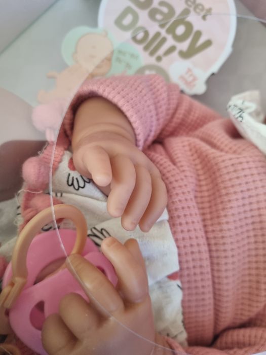 Realistyczna lalka interaktywna reborn  dzidziuś laleczka bobas