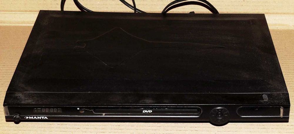 Odtwarzacz DVD Manta DVD-041 Emperor Basic 2, USZKODZONY, NA CZĘŚCI