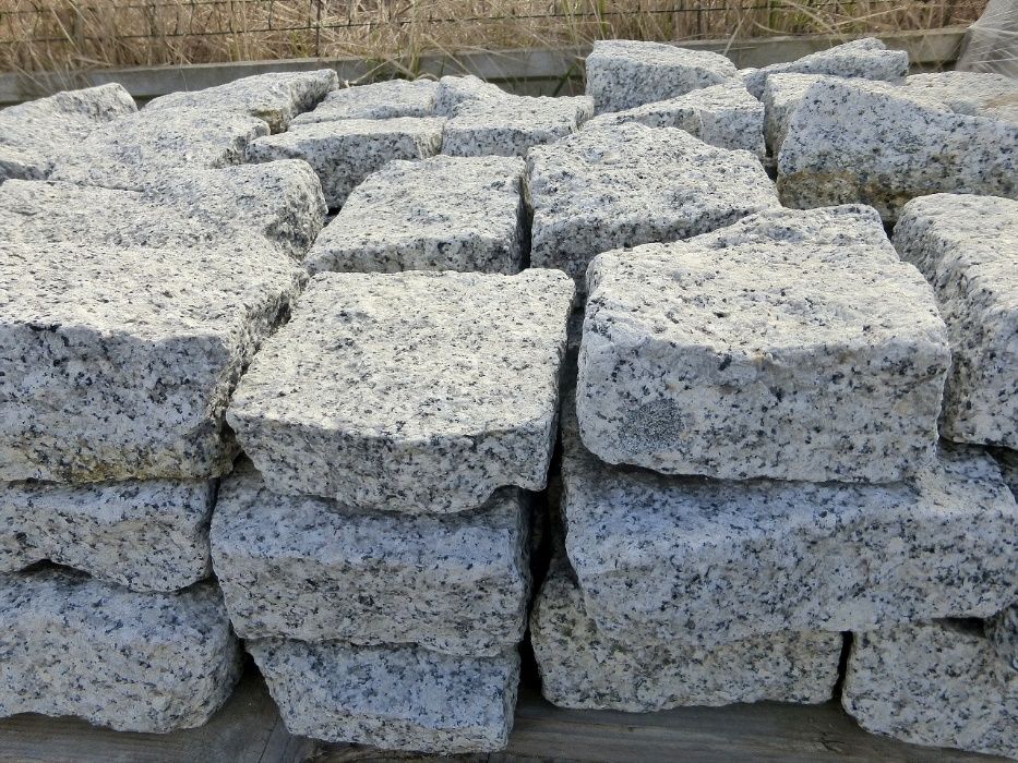 Granit Kostka Granitowa Grys Granitowy Ogród Kamień Palisada Gabionowy