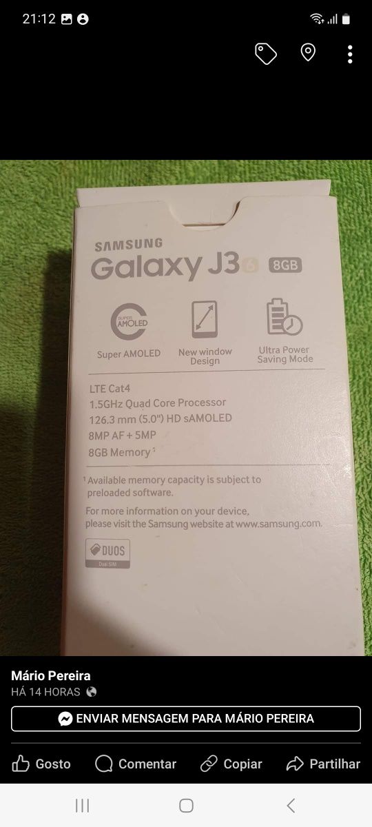 Samsung Galaxy J3 6