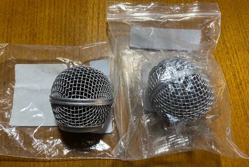 Cabeças de substituição para microfones = 2 unidades