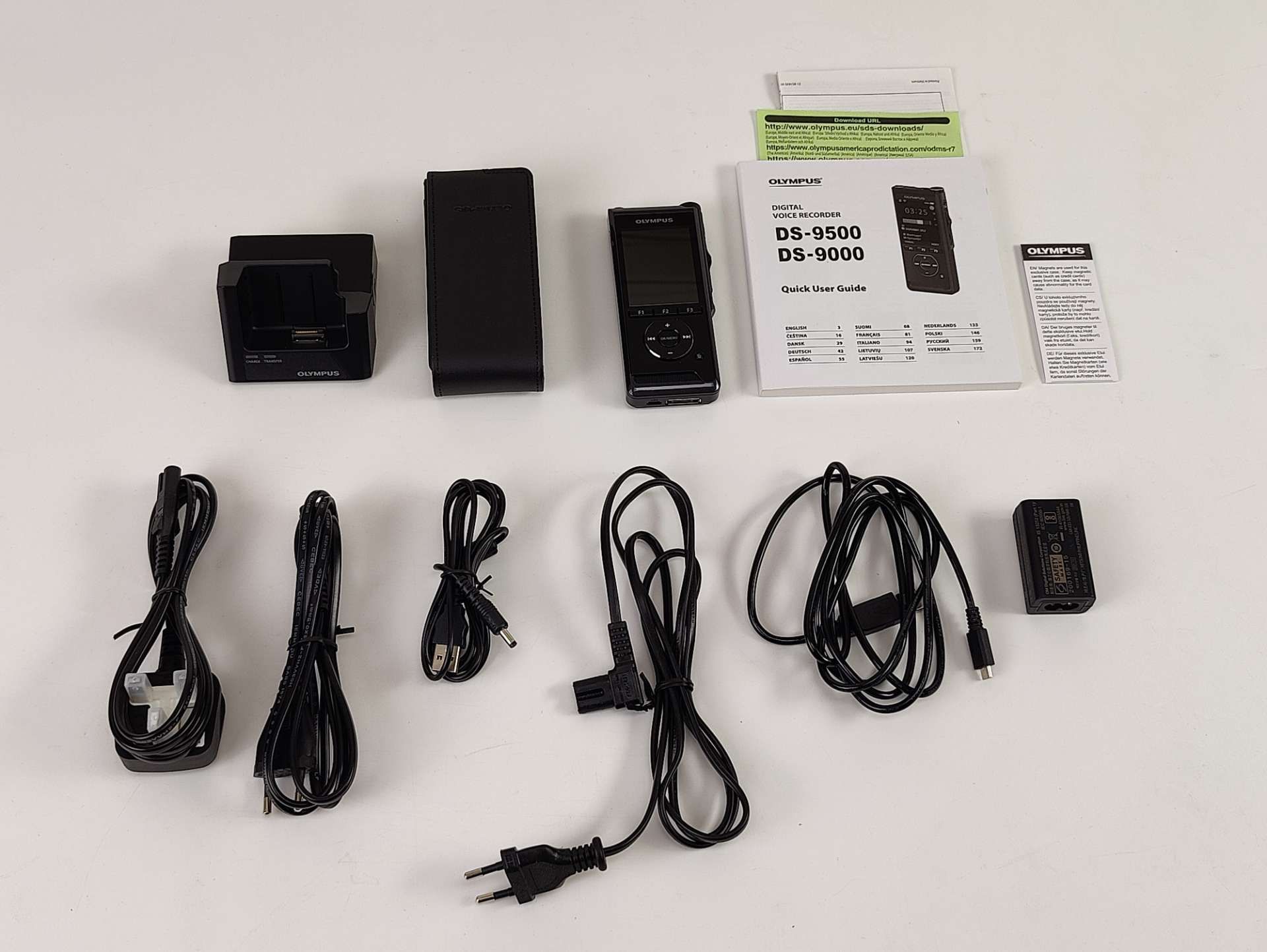 Olympus DS-9500 cyfrowy rejestrator Premium ODMS R7