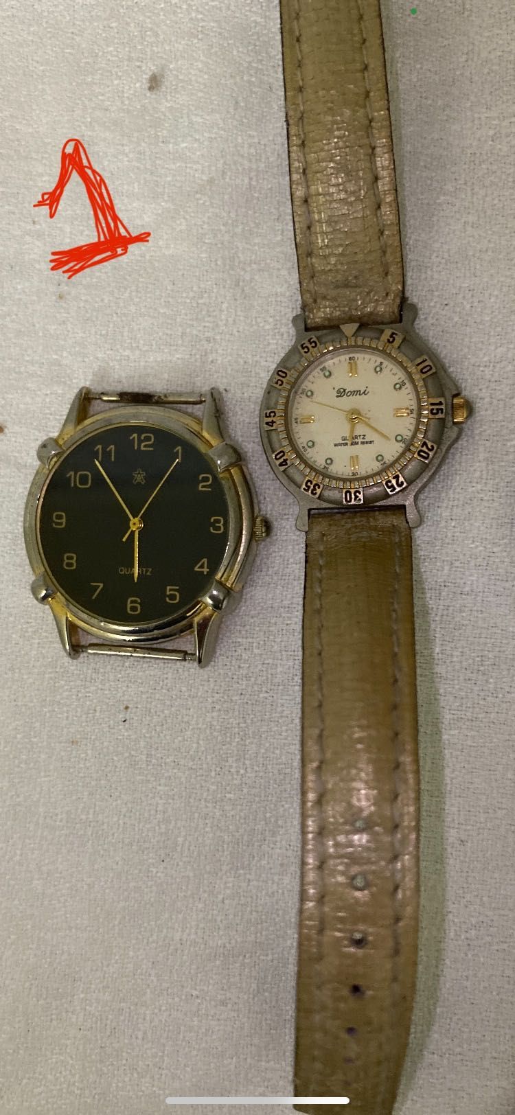 Lote de relógio vintage para restauro
